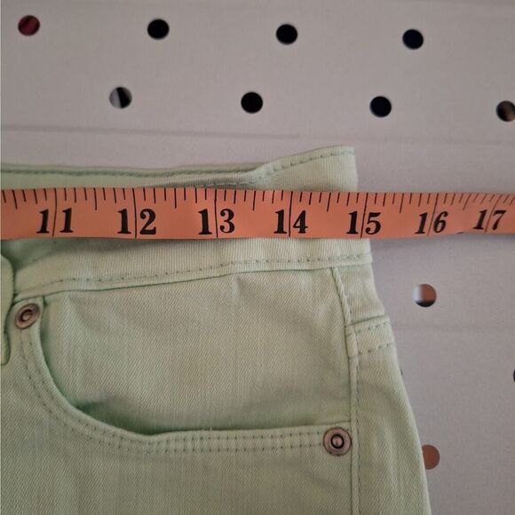 NYDJ Womens Ankle Skinny Jeans Mint Lift Tuck Casual Preppy Flattering Size 8 - Picture 8 of 9